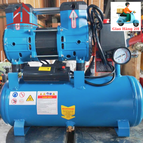 Máy Nén Khí Mitsukaisho Không Dầu 12L 1.5HP