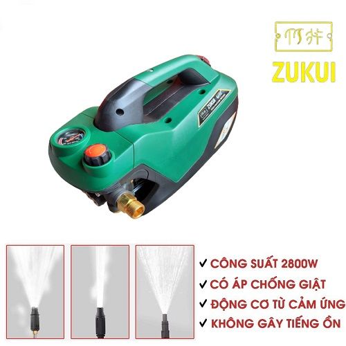 Máy Xịt Rửa Xe Chỉnh Áp Zukui S7