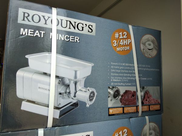 Máy Xay Thịt Inox Royoung's 3/4hp
