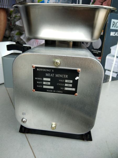 Máy Xay Thịt Inox Royoung's 3/4hp