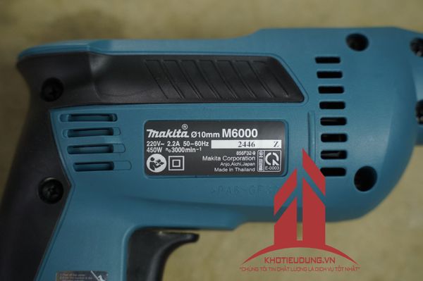 Máy khoan cầm tay Makita M6000B
