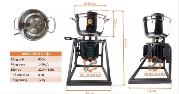 Nồi Xay Thịt Đa Năng Việt Nam 900W