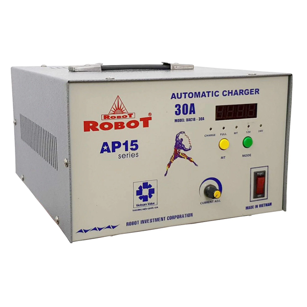 SẠC TỰ ĐỘNG BAC 18-30A - 12-24VDC