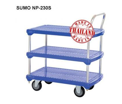 XE ĐẨY HÀNG SÀN NHỰA 3 TẦNG SUMO NP-230S