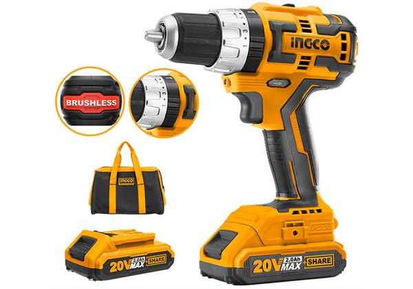 Máy khoan búa dùng pin INGCO CIDLI20608