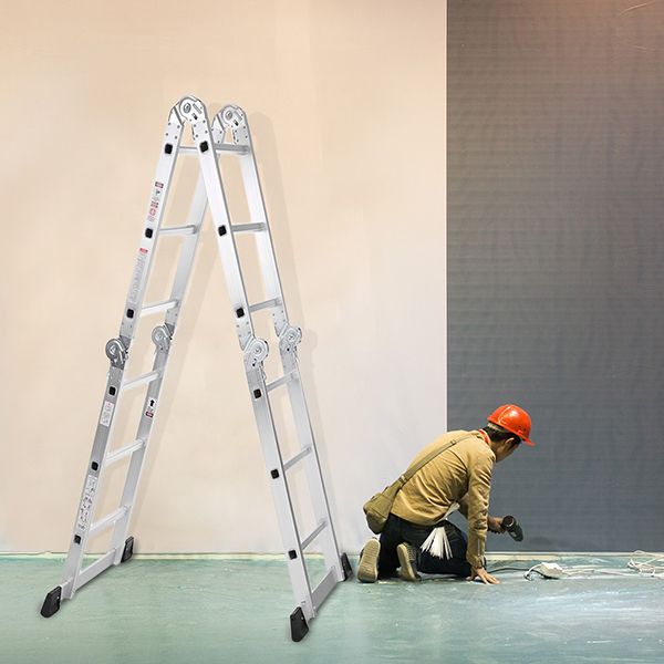 Thang nhôm gấp 4 đoạn DIY TLG-3D