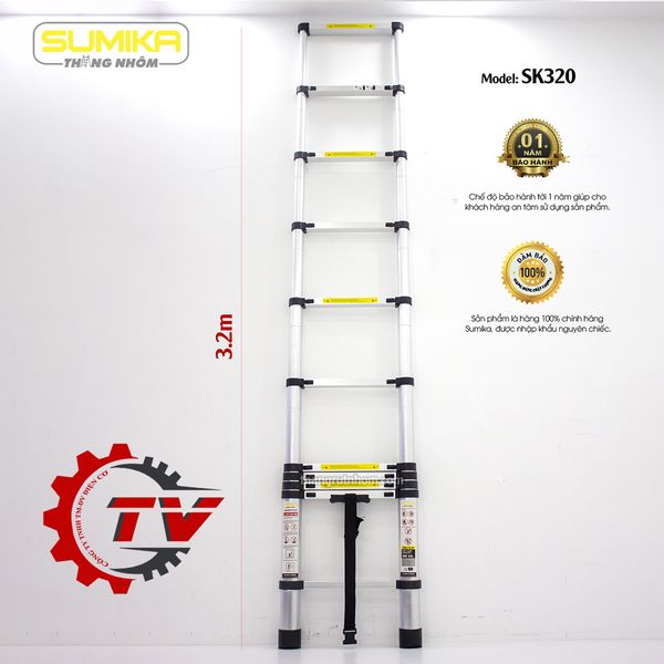 Thang rút nhôm Sumika SK320