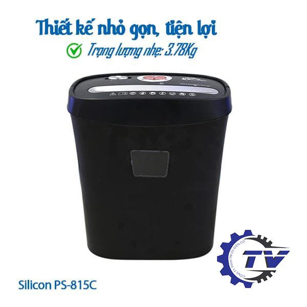 Máy huỷ tài liệu Silicon PS-815C