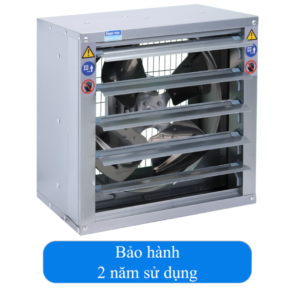 Quạt thông gió vuông trực tiếp Super Win SPW600 (220V)