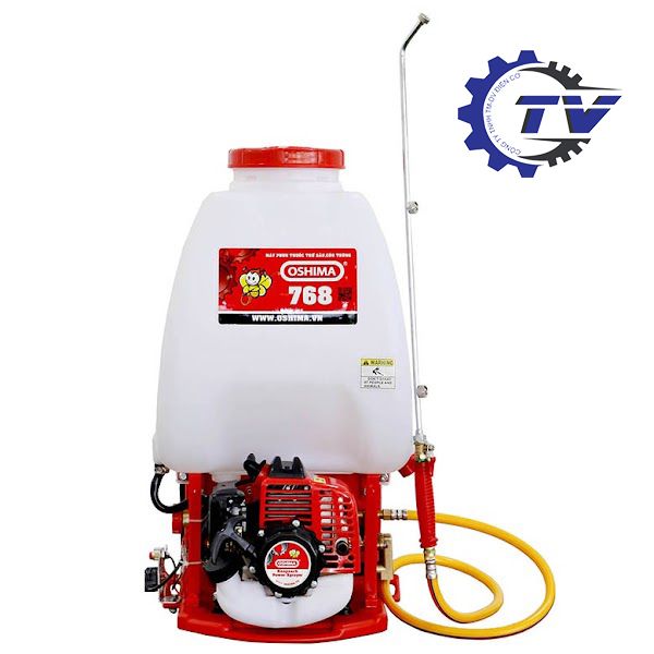 Bình đeo lưng Oshima 768 đỏ