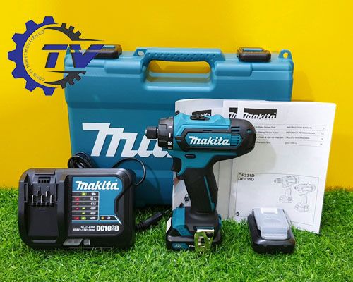 Máy khoan vặn vít dùng pin Makita DF031DSYE