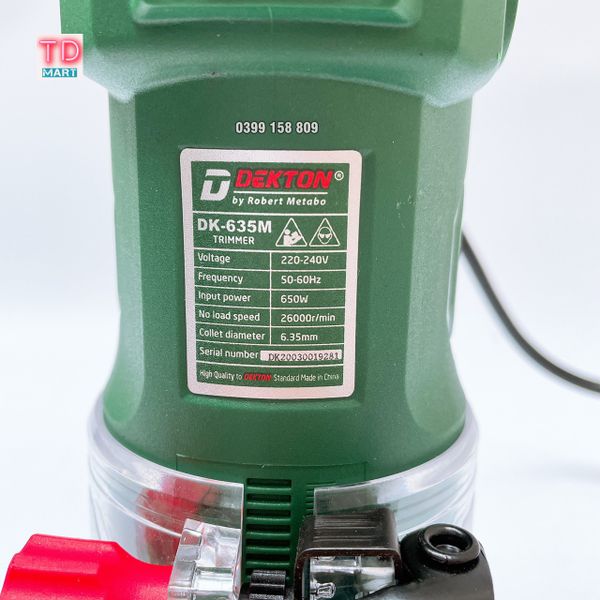 Máy Phay Gỗ Dekton DK-635M