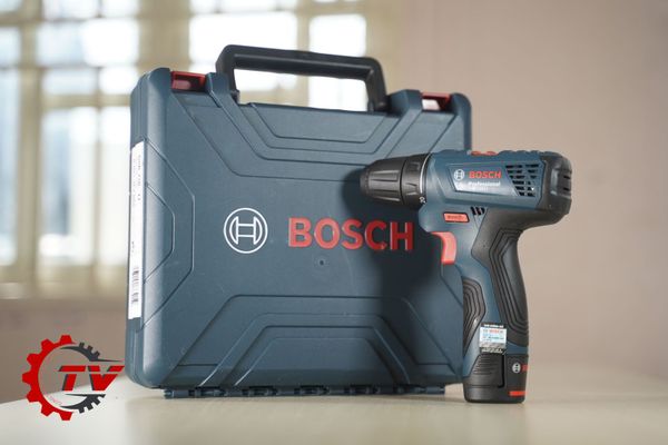 Máy khoan pin Bosch GSR 120-LI GEN II (2pin + phụ kiện)