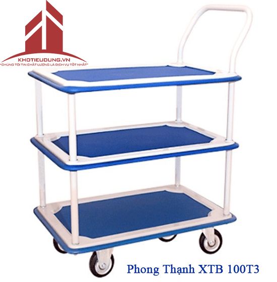 Xe đẩy hàng 3 tầng Phong Thạnh XTB 100T3