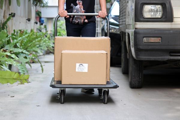 Xe Đẩy Hàng 4 Bánh Sàn Thép Phủ Nhám ADVINDEQ HT-320