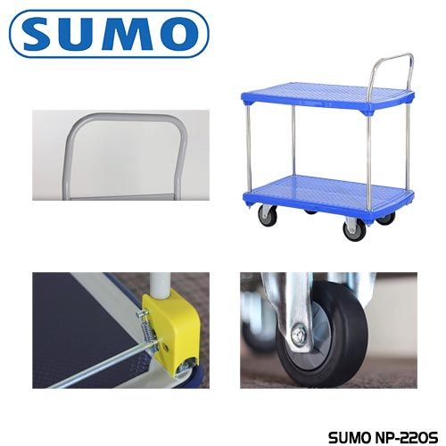 XE ĐẨY HÀNG SÀN NHỰA SUMO NP-220S