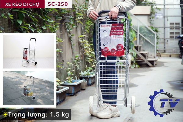 Xe kéo đi chợ đa năng FUJIHOME SC-250