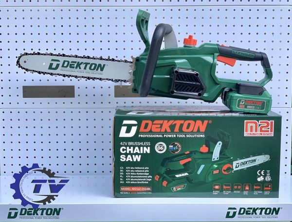 Thân máy cưa xích Pin 42V Dekton M21x2-CS14BL