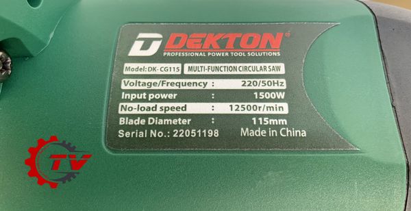 Máy cắt gạch & cưa gỗ Dekton DK-CG115