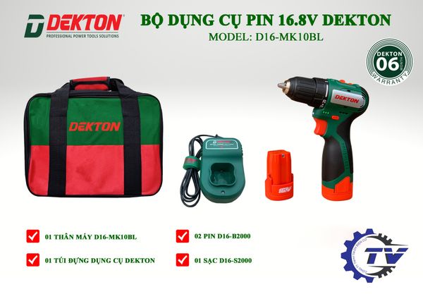 Máy khoan dùng Pin Dekton D16-MK150BL