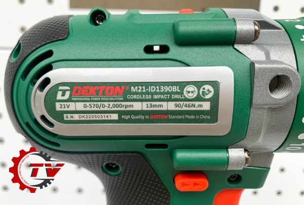 Máy khoan dùng pin Dekton M21-ID1390BL ( 1 Pin 3.0Ah )