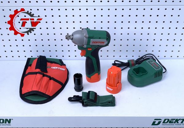 Máy siết Bulong và vặn vít Pin Dekton D16-IW200N