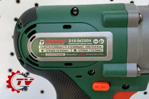 Máy siết Bulong và vặn vít Pin Dekton D16-IW200N