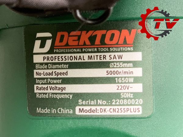 Máy cắt nhôm chạy dây curoa Dekton DK-CN255PLUS