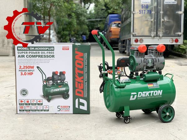 Máy nén khí không dầu Dekton DK-AC6950Plus