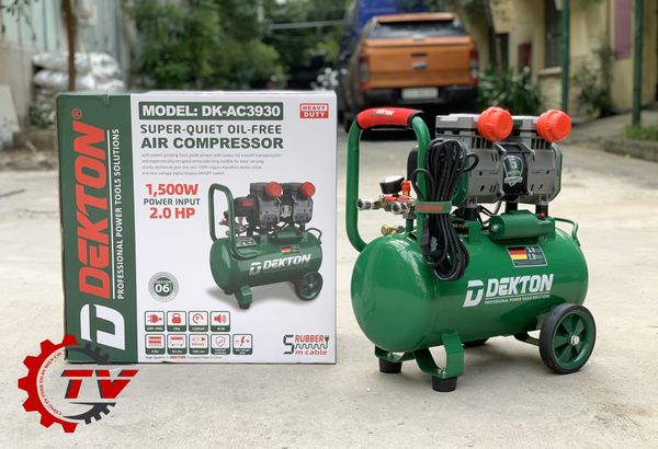 Máy Nén Khí Không Dầu Dekton DK-AC3930