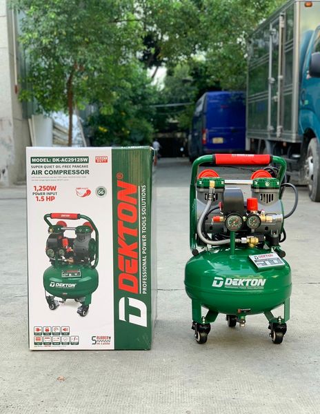 Máy Nén Khí Không Dầu Dekton DK-AC2912SW