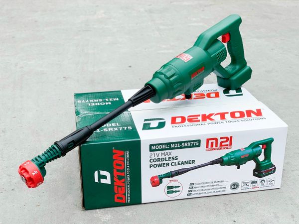 Thân Máy Xịt Rửa Xe Dùng Pin Dekton M21-SRX775 (KHÔNG PIN SẠC)