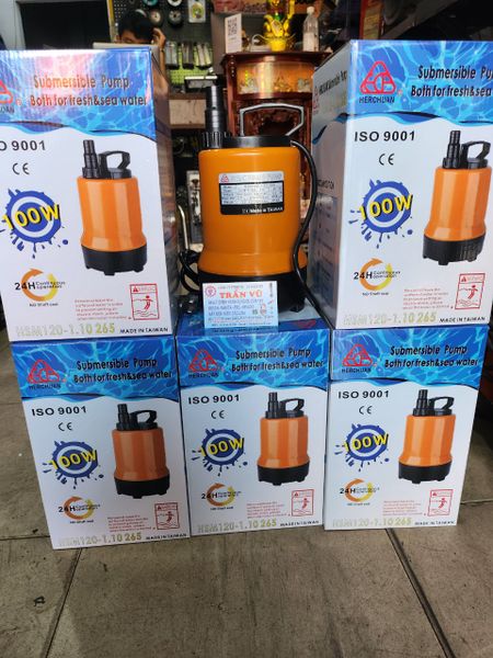 Máy bơm chìm nước thải NTP HSM120-1.10 265 100W