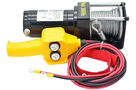 Tời điện kéo xe ATV 6000LBS – 24V