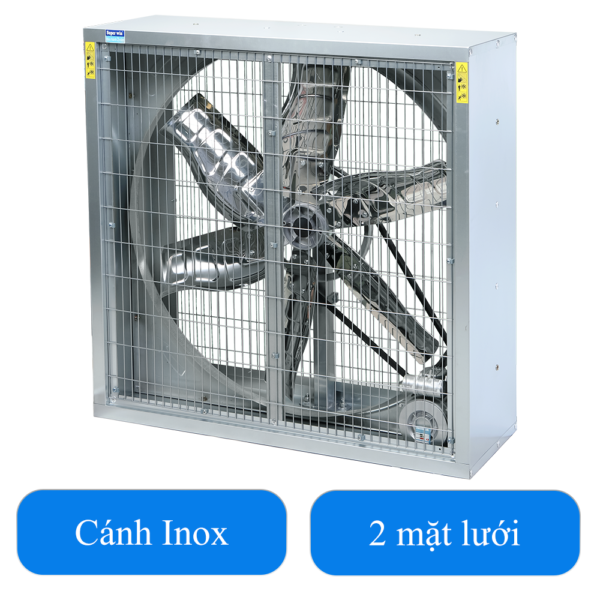Quạt thông gió vuông gián tiếp ZRA 1380 (220V)