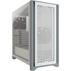 CASE CORSAIR 4000D AIRFLOW Tempered Glass Mid-Tower ATX Case — White