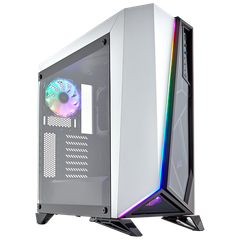 Case Corsair SPEC OMEGA RGB White Tempered Glass Mid Tower Gaming Case