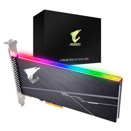 SSD AORUS RGB AIC NVMe SSD 512GB