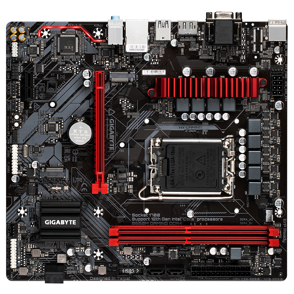 Gigabyte B660M GAMING DDR4 (rev. 1.0)