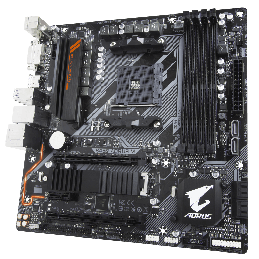 Mainboard Gigabyte GA-B450 Aorus M (Socket AM4)