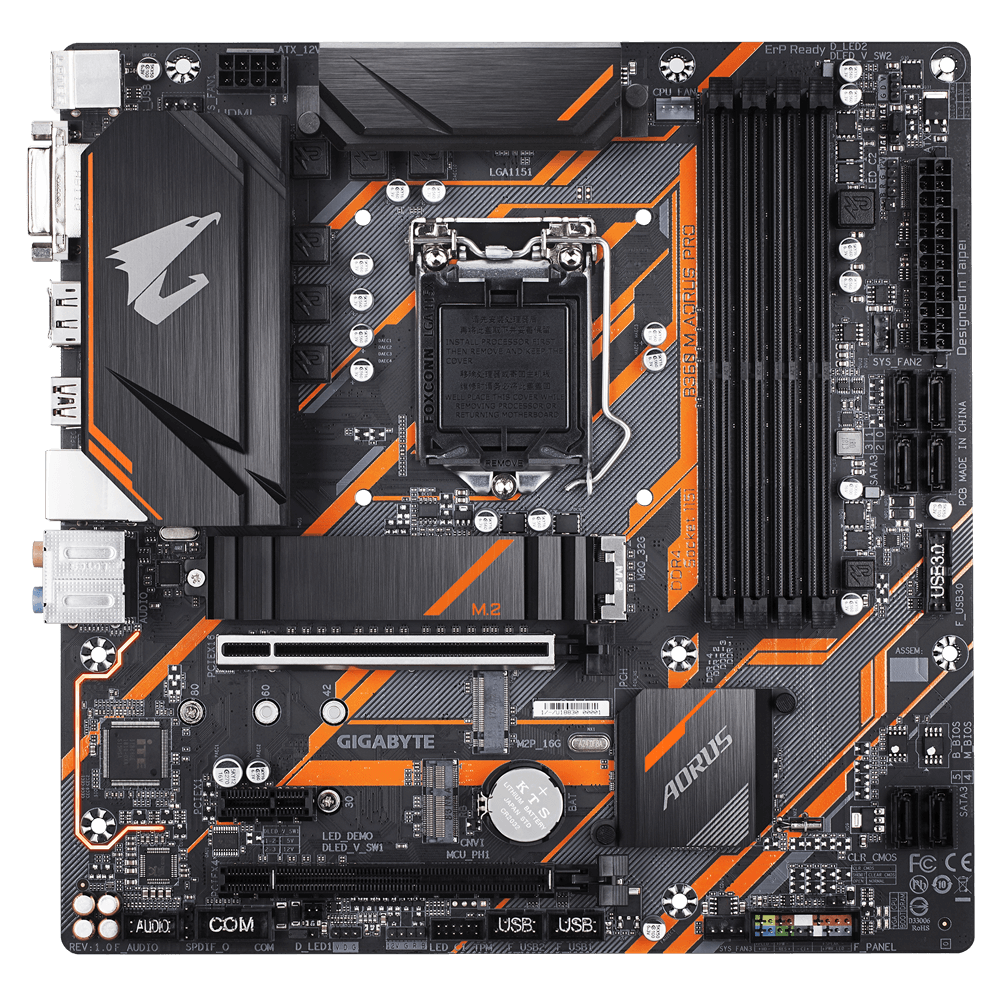 Mainboard Gigabyte B360M Aorus Pro - Socket 1151v2