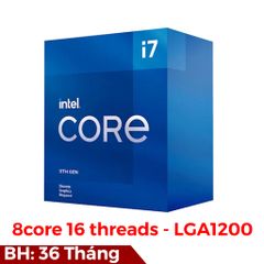 CPU Intel Core i7 11700F 11th ( 2.5-4.9ghz / 8C-16th) LGA 1200