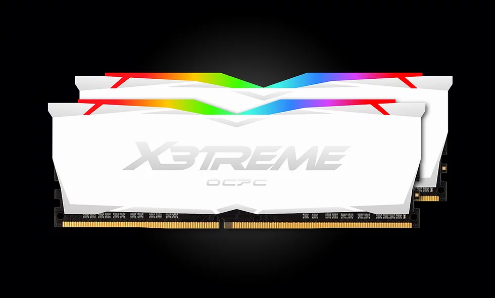 Ram OCPC X3TREME RGB DDR4 3000 16GB(2x8GB) CL16 WHITE