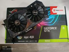 VGA Asus Strix GTX 1650 4GB Advanced (ROG-STRIX-GTX1650-A4G-GAMING)