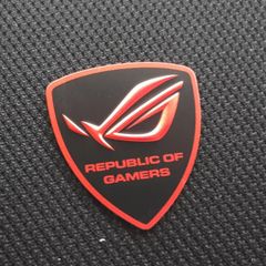 Logo ASUS ROG Metal Shield Sticker