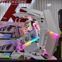 Custom Water Cooling PC Snow White MOD3 12700K GTX 3080