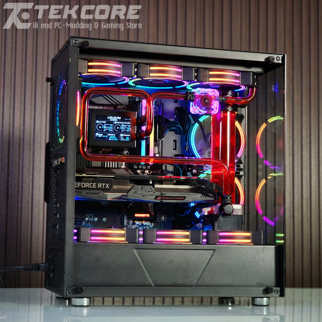 PC tản nhiệt nước Custom Cooling TEKPC i7 9700F - 2060