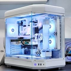 Case Infinity AQUA Premium White (Tặng 6 fan ARGB)