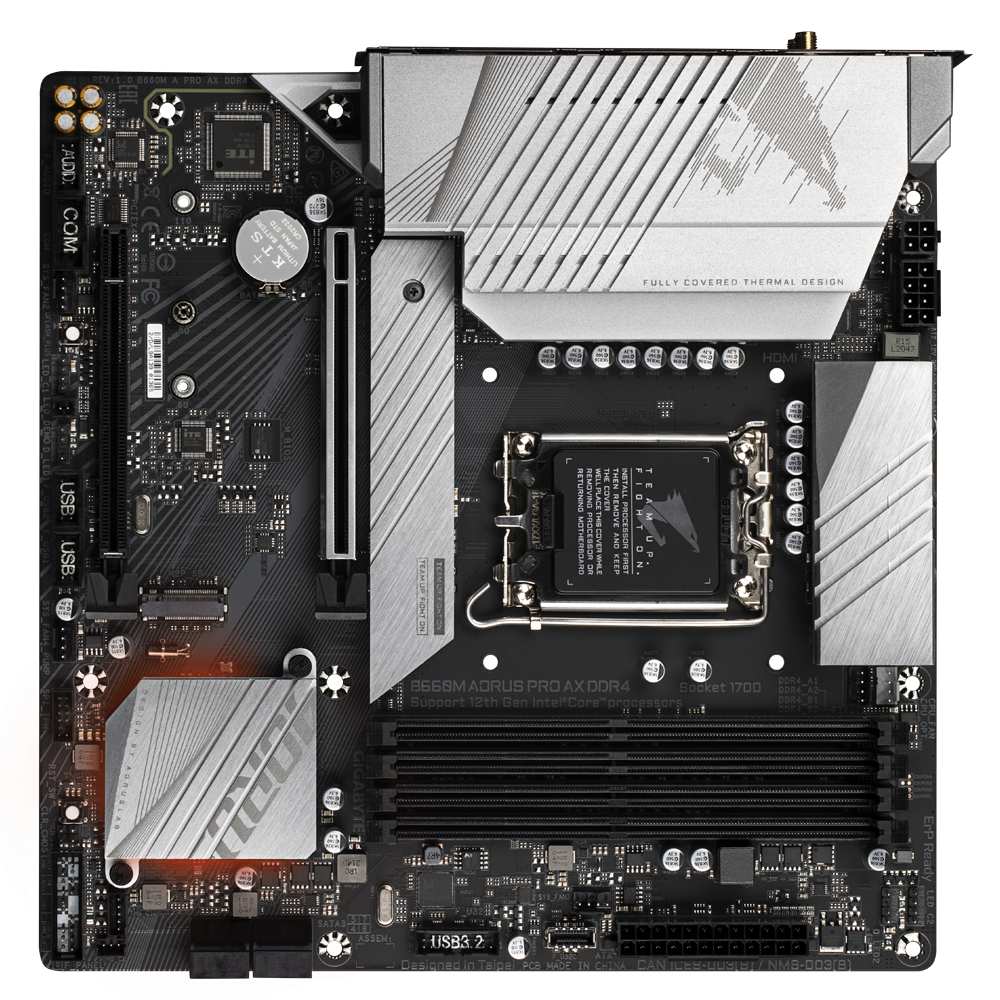 GIGABYTE B660M AORUS PRO AX DDR4 (rev. 1.x)