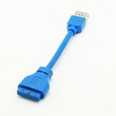 Motherboard 20pin to USB 3.0 Female Adapter